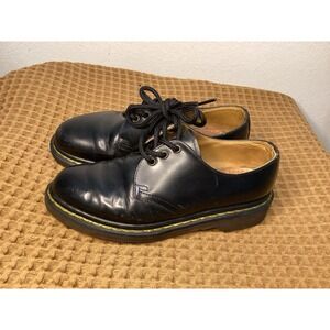 Vintage Dr Martens Original Kids UK 3 US 4 Leather Made In England Oxford Shoes